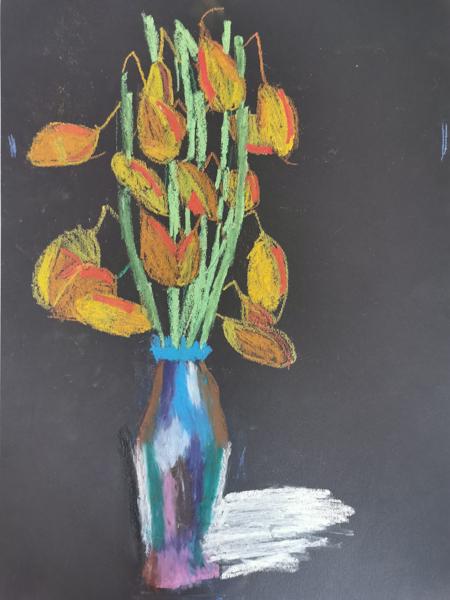 Vase (Crayons)