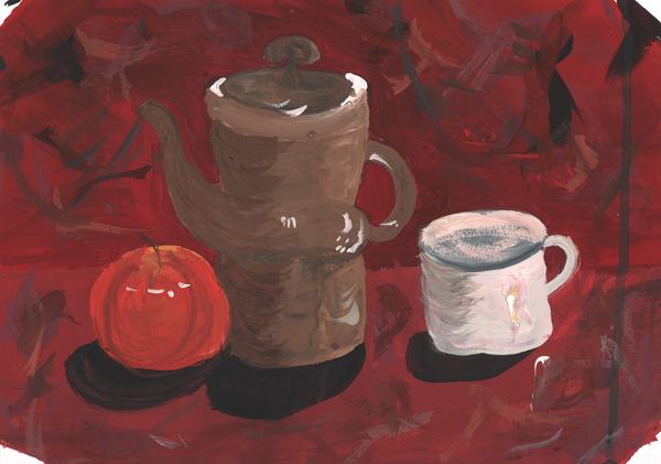 Teapot (Gouache)