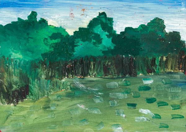 Forest (Oil Painting)