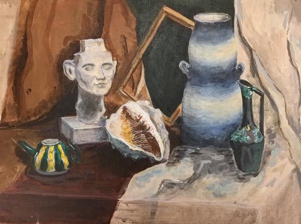 Academic Painting (Gouache)